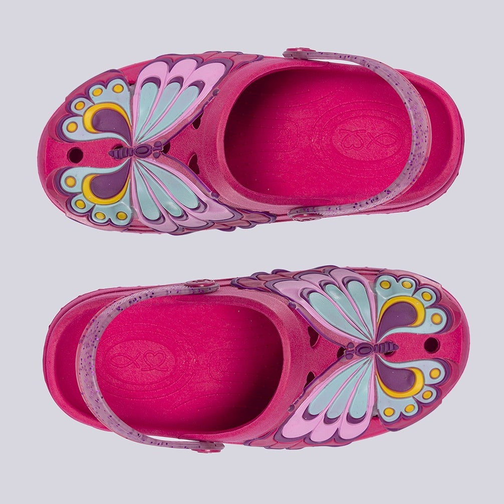 Babuche Infantil Borboleta